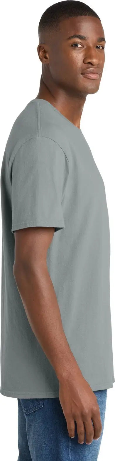 Port & Company Pc099 co Beach Wash Garment-dyed Tee - Dove Gray