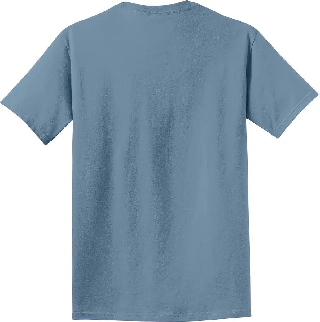Port & Company Pc099 co Beach Wash Garment-dyed Tee - Faded Denim