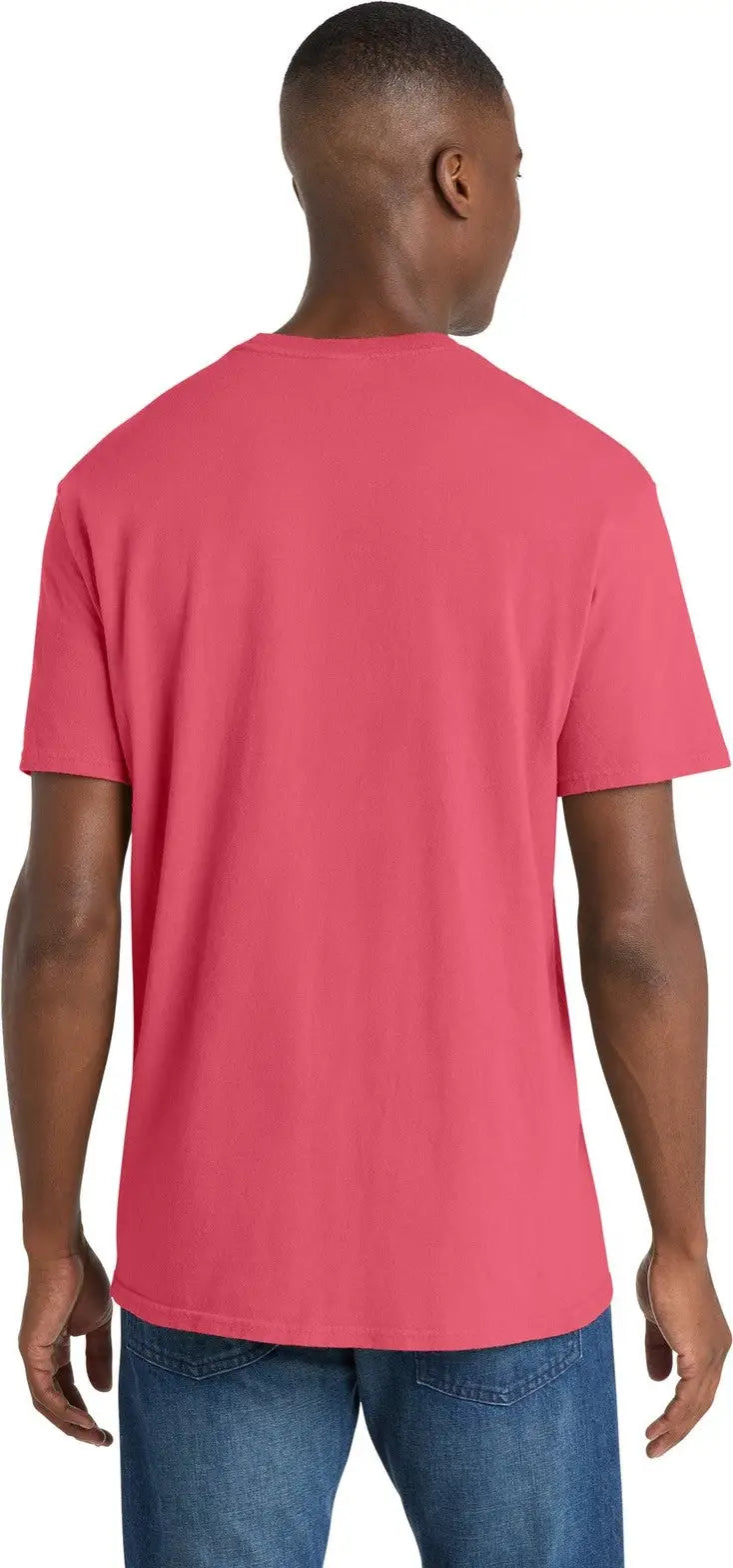 Port & Company Pc099 co Beach Wash Garment-dyed Tee - Fruit Punch