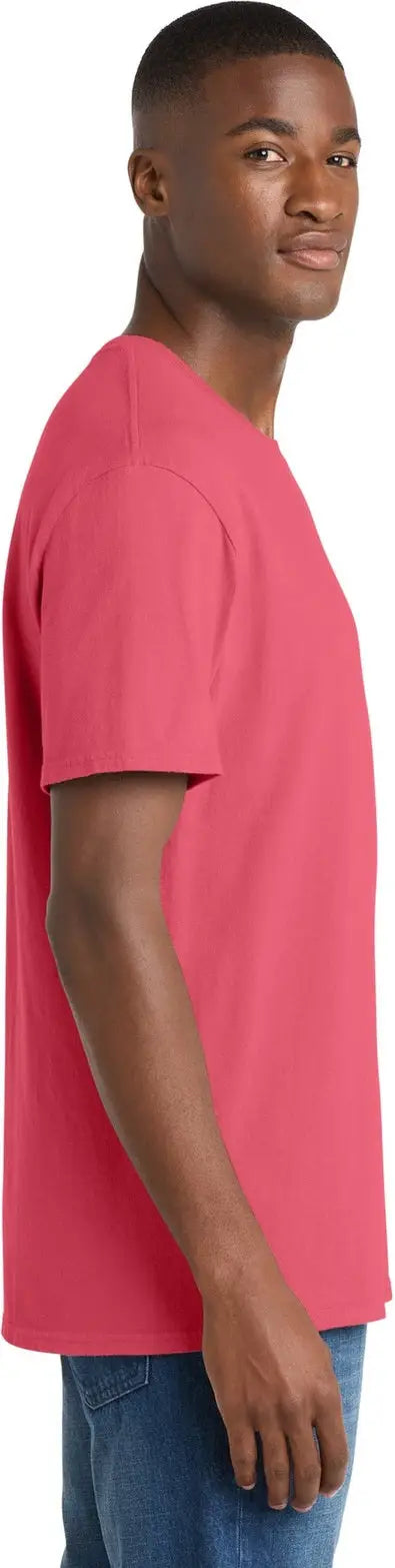 Port & Company Pc099 co Beach Wash Garment-dyed Tee - Fruit Punch