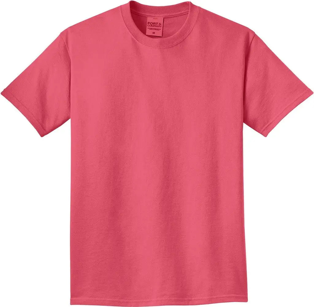 Port & Company Pc099 co Beach Wash Garment-dyed Tee - Fruit Punch