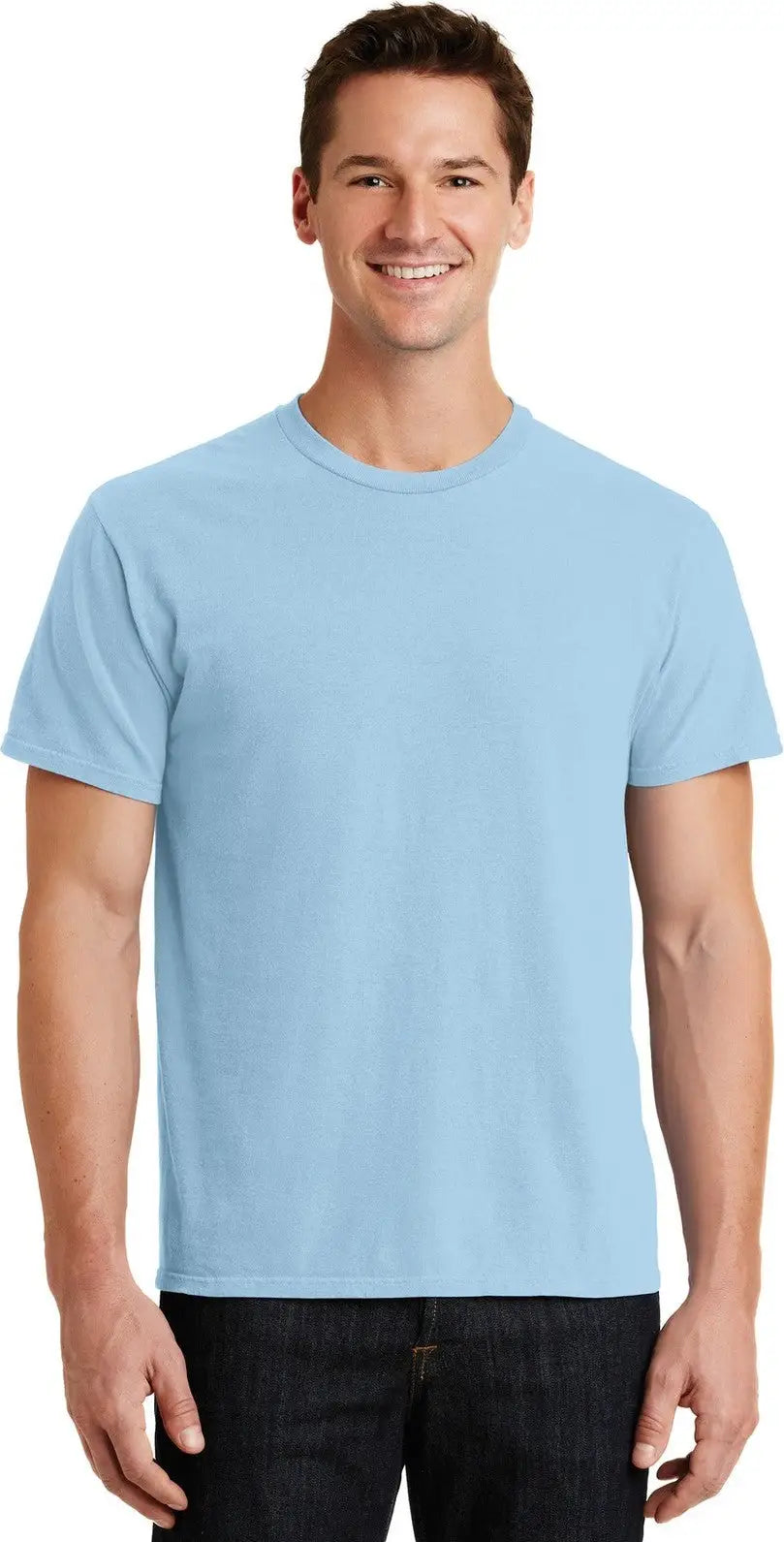 Port & Company Pc099 co Beach Wash Garment-dyed Tee - Glacier - Adult s