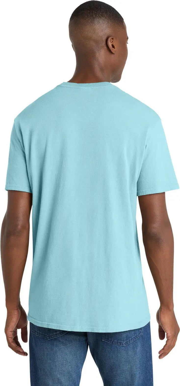Port & Company Pc099 co Beach Wash Garment-dyed Tee - Glacier
