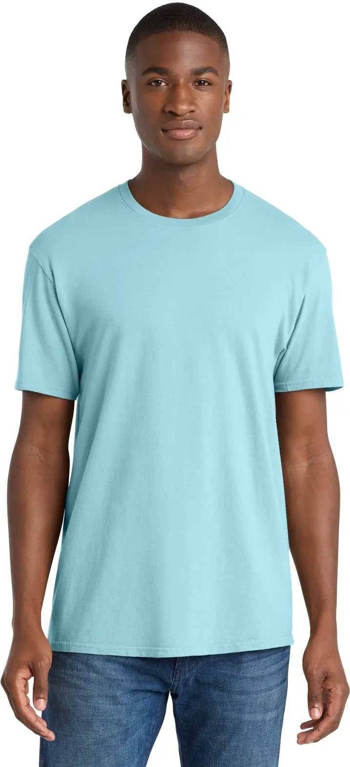 Port & Company Pc099 co Beach Wash Garment-dyed Tee - Glacier