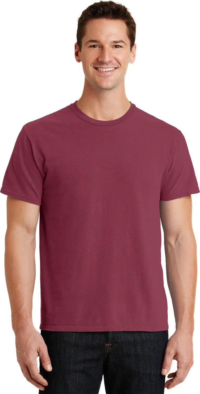 Port & Company Pc099 co Beach Wash Garment-dyed Tee - Merlot