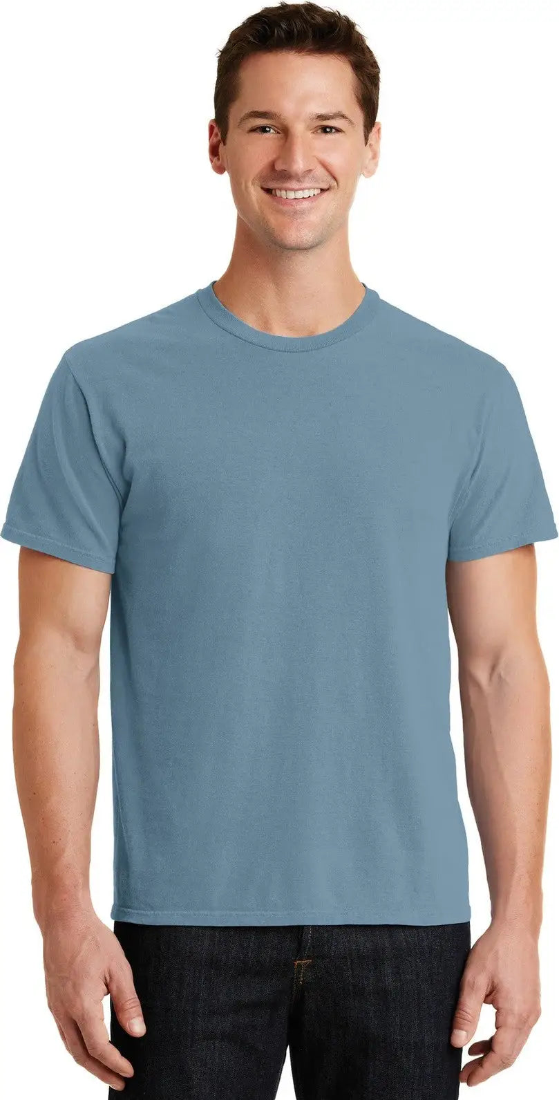 Port & Company Pc099 co Beach Wash Garment-dyed Tee - Mist - Adult s
