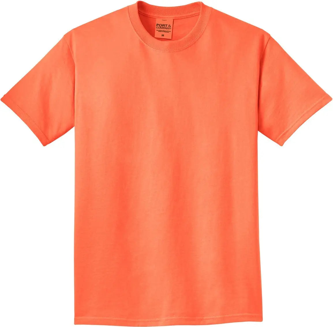 Port & Company Pc099 co Beach Wash Garment-dyed Tee - Neon Orange