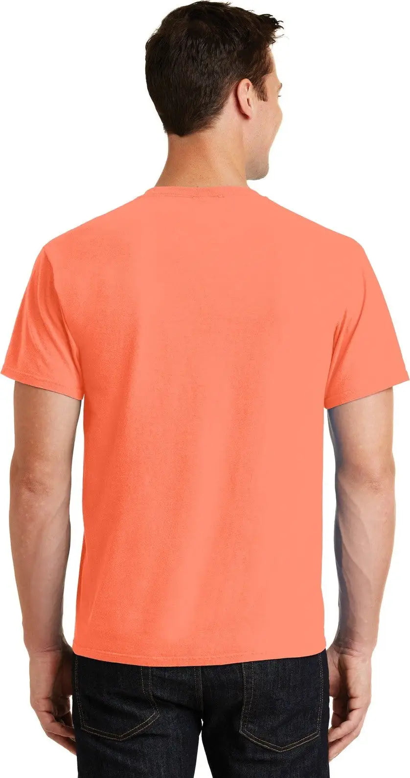 Port & Company Pc099 co Beach Wash Garment-dyed Tee - Neon Orange