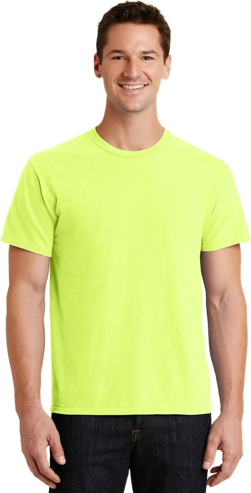 Port & Company Pc099 co Beach Wash Garment-dyed Tee - Neon Yellow