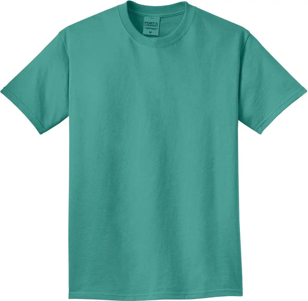 Port & Company Pc099 co Beach Wash Garment-dyed Tee - Peacock
