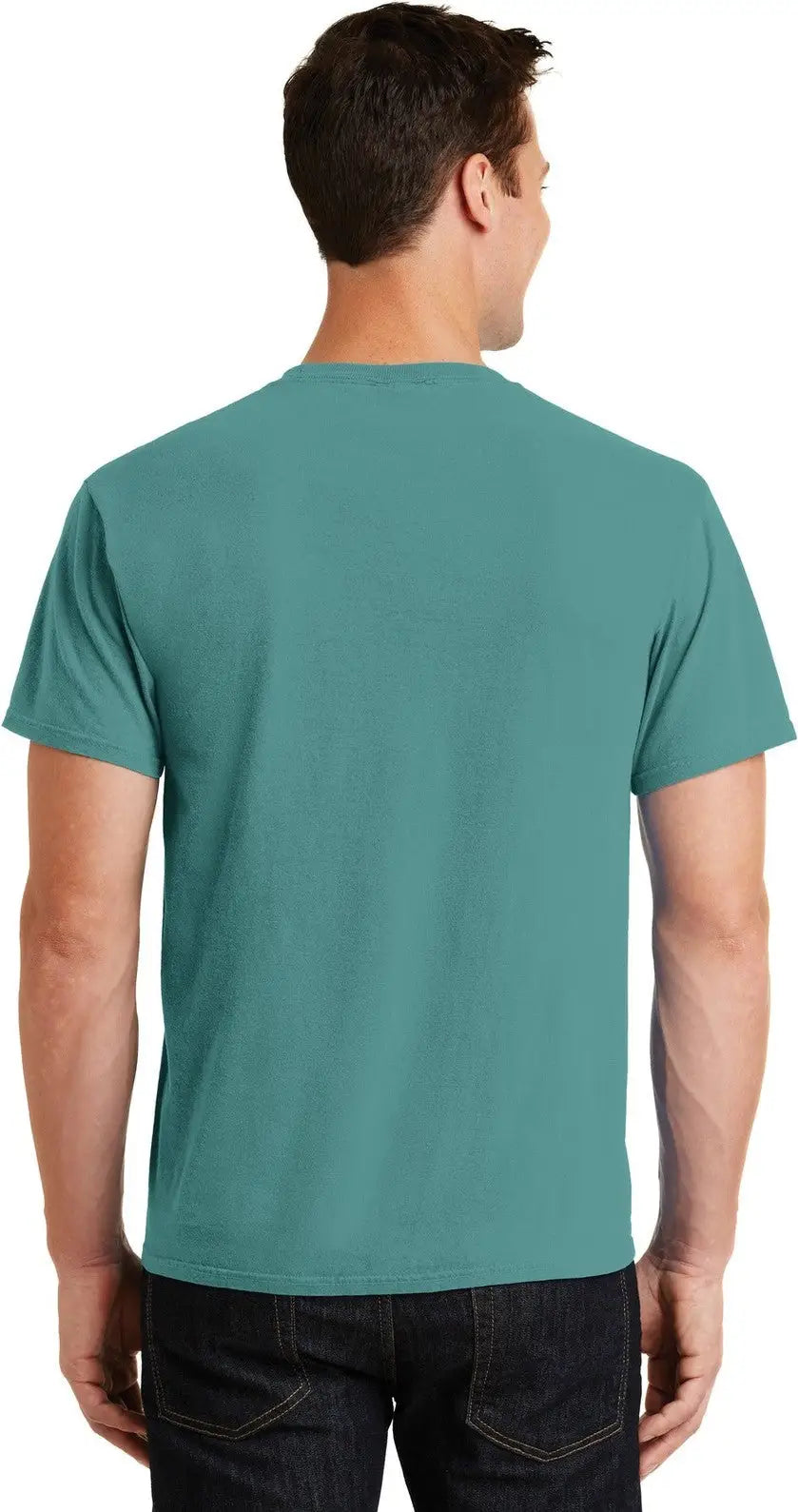 Port & Company Pc099 co Beach Wash Garment-dyed Tee - Peacock