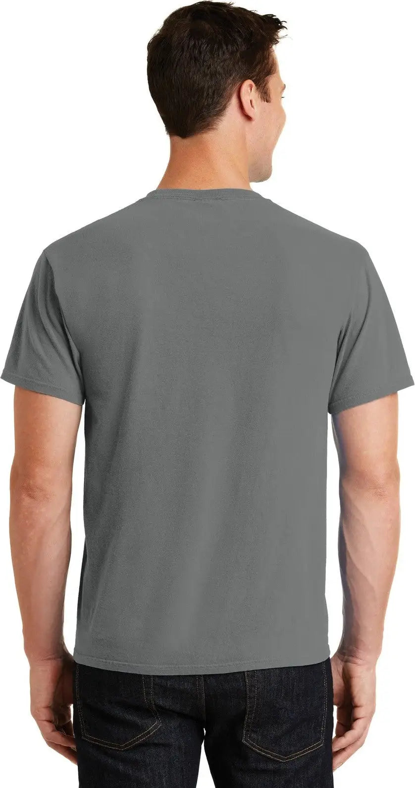 Port & Company Pc099 co Beach Wash Garment-dyed Tee - Pewter
