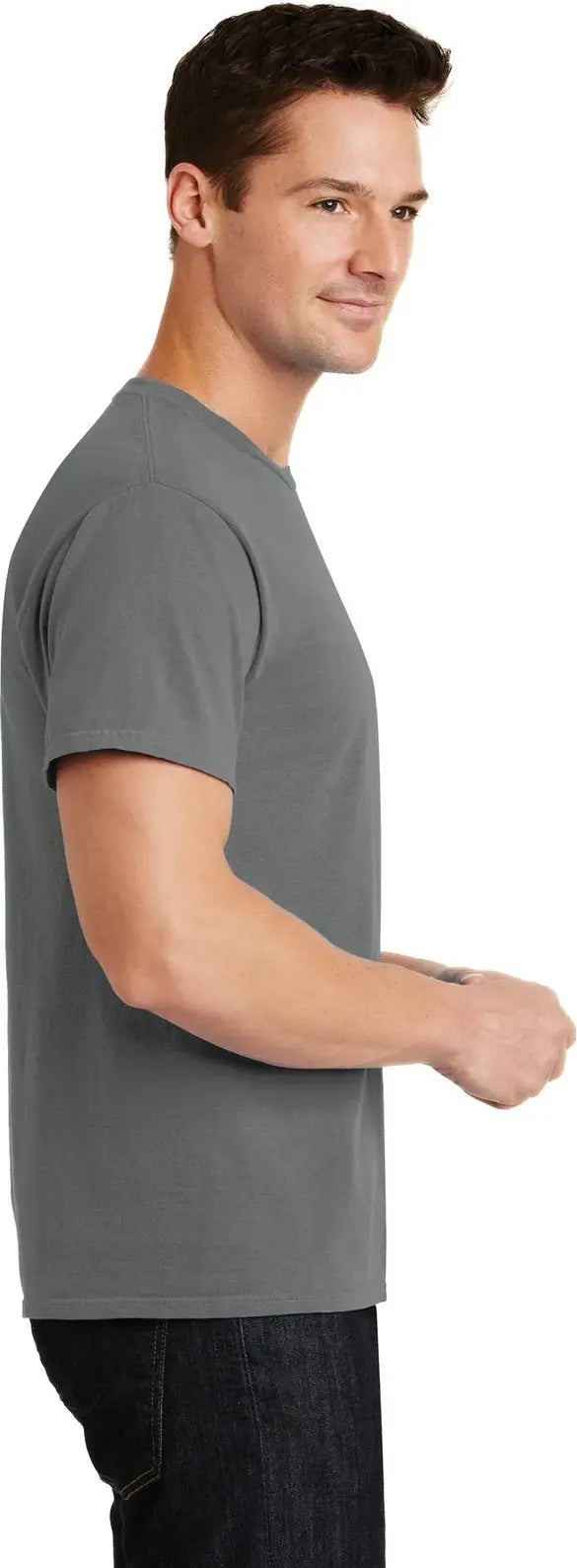 Port & Company Pc099 co Beach Wash Garment-dyed Tee - Pewter