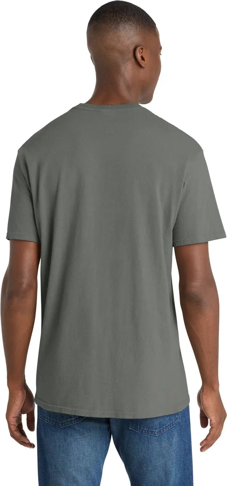 Port & Company Pc099 co Beach Wash Garment-dyed Tee - Pewter