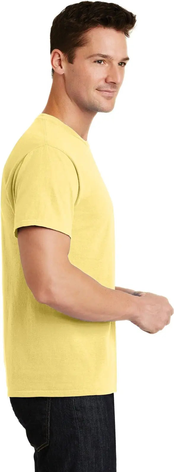 Port & Company Pc099 co Beach Wash Garment-dyed Tee - Popcorn