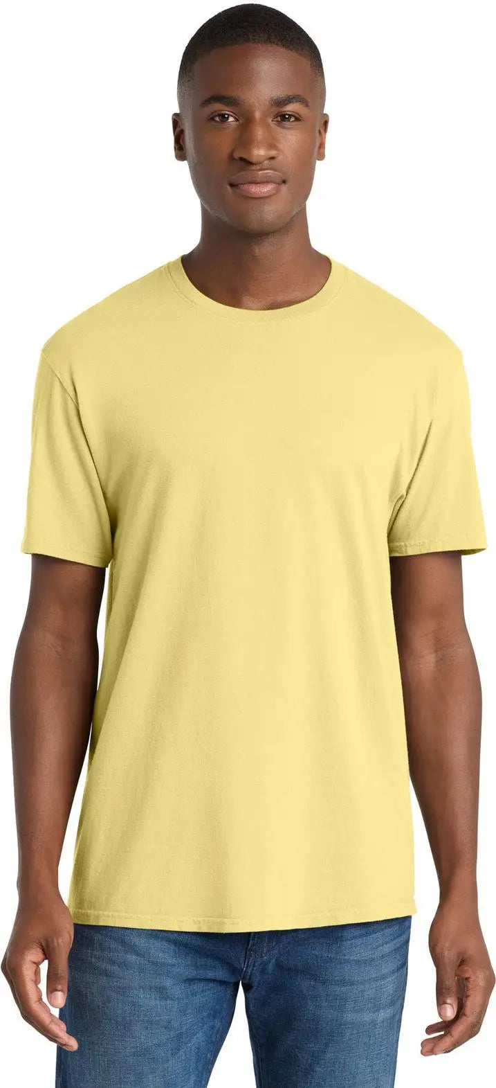Port & Company Pc099 co Beach Wash Garment-dyed Tee - Popcorn
