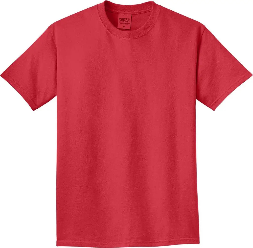 Port & Company Pc099 co Beach Wash Garment-dyed Tee - Poppy