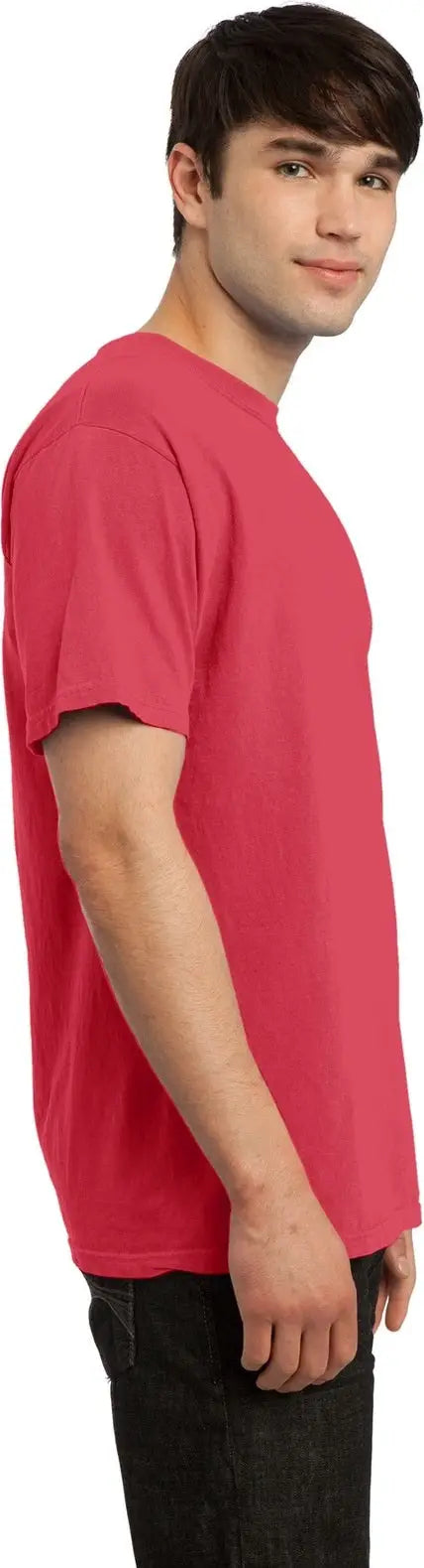 Port & Company Pc099 co Beach Wash Garment-dyed Tee - Poppy