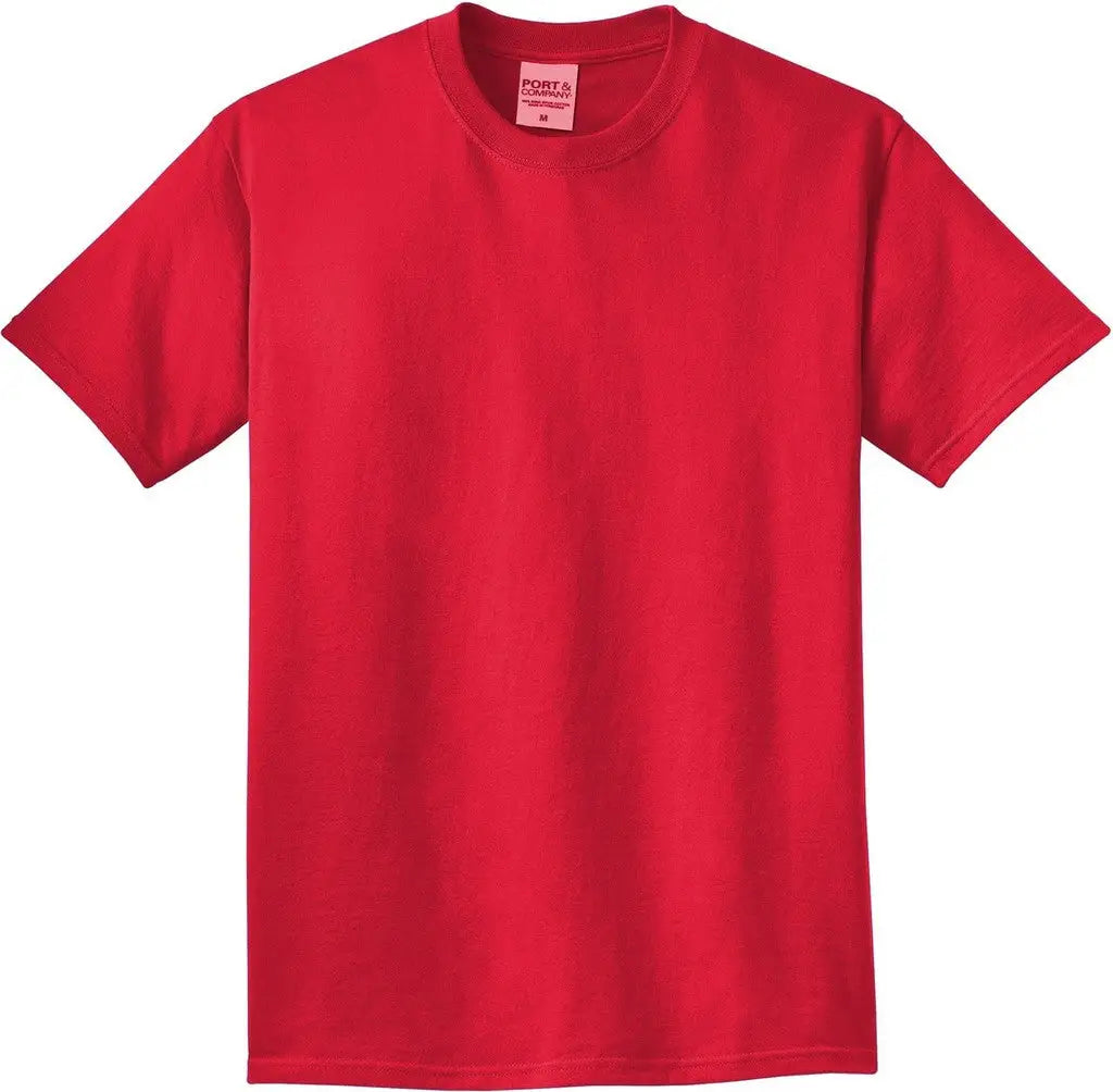 Port & Company Pc099 co Beach Wash Garment-dyed Tee - Red