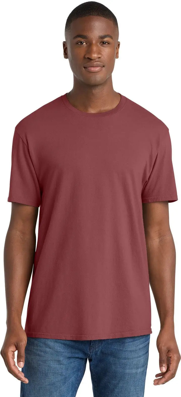 Port & Company Pc099 co Beach Wash Garment-dyed Tee - Red Rock