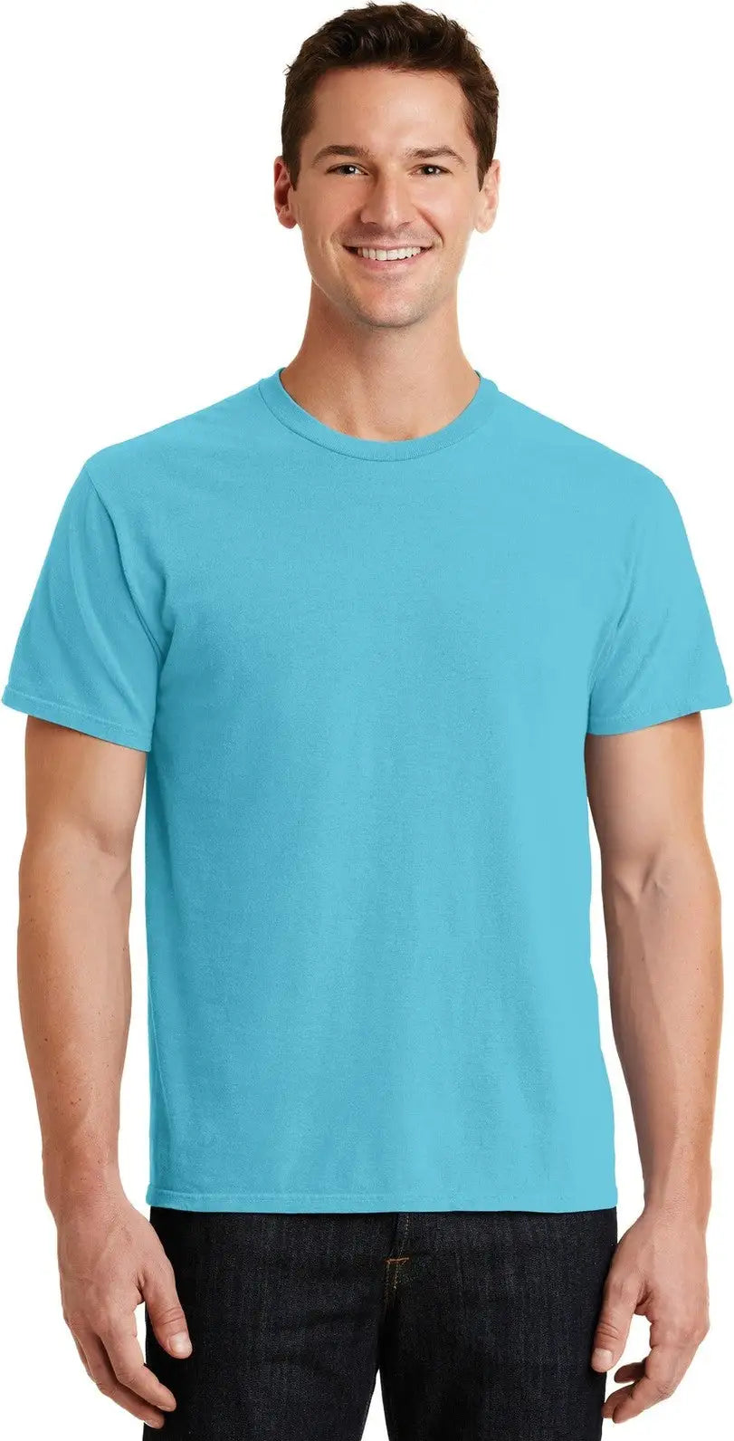 Port & Company Pc099 co Beach Wash Garment-dyed Tee - Tidal Wave - Adult s