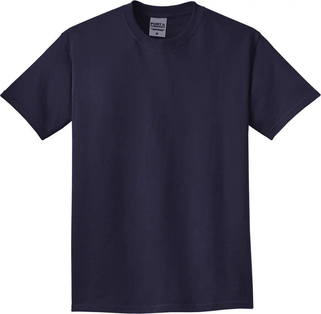 Port & Company Pc099 co Beach Wash Garment-dyed Tee - True Navy