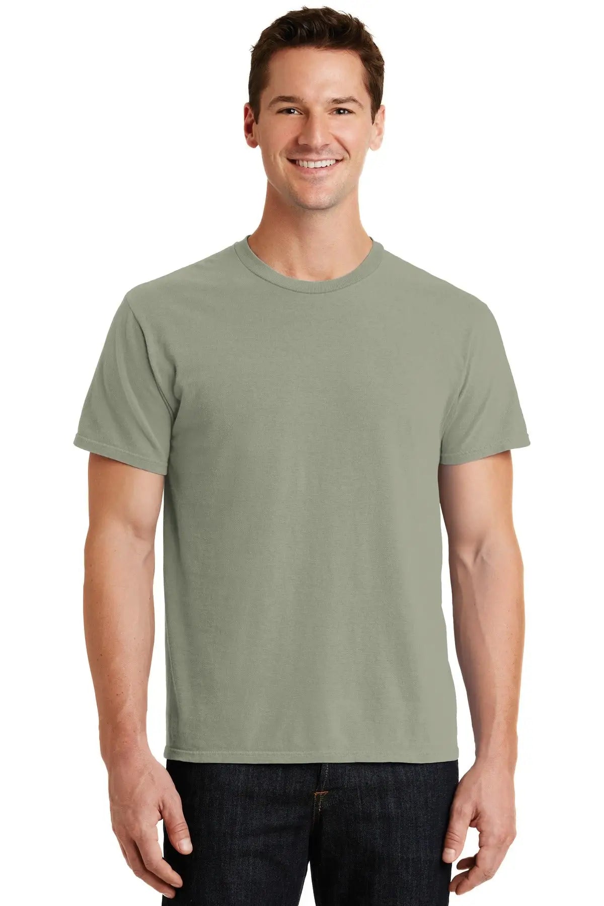 Port & Company Pc099 co Beach Wash Garment-dyed Tee - Walnut - Adult s