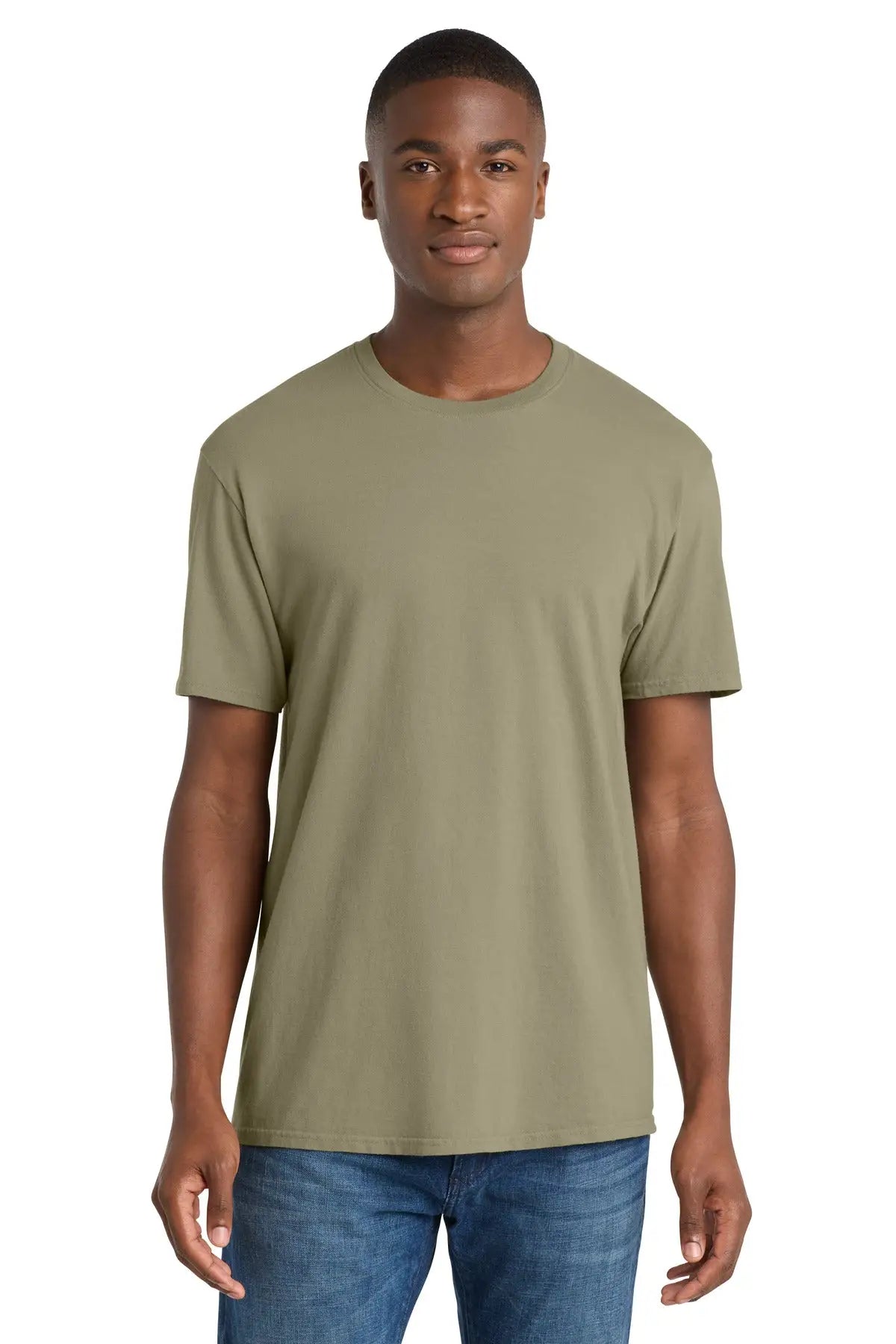 Port & Company Pc099 co Beach Wash Garment-dyed Tee - Walnut