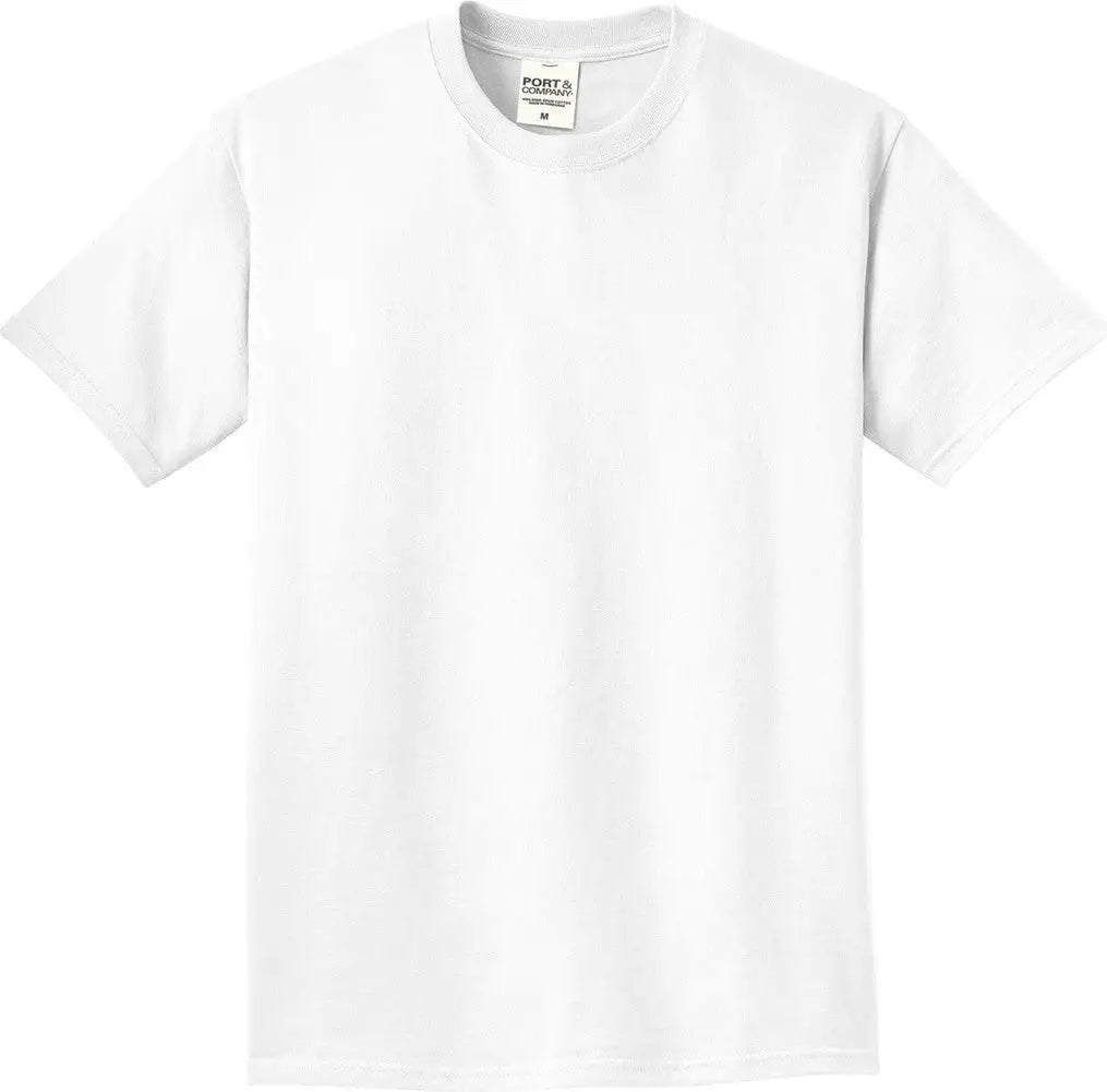 Port & Company Pc099 co Beach Wash Garment-dyed Tee - White