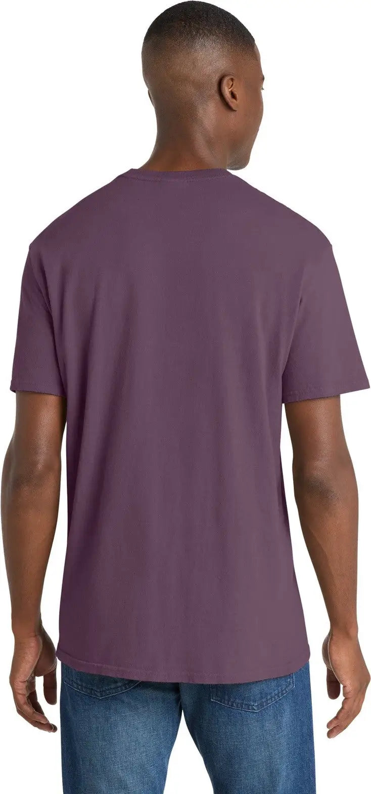 Port & Company Pc099 co Beach Wash Garment-dyed Tee - Wineberry