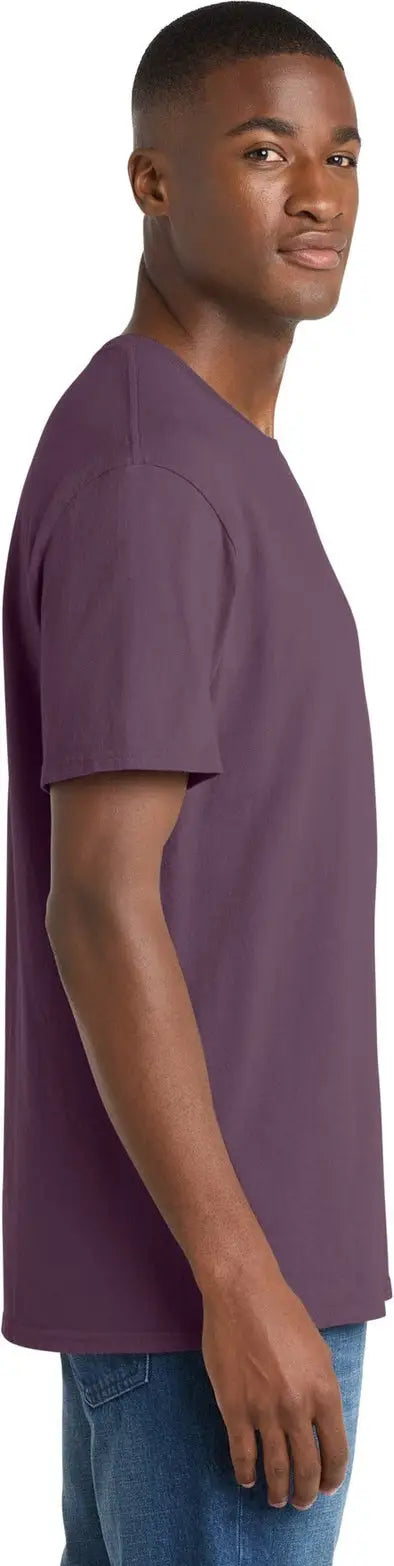 Port & Company Pc099 co Beach Wash Garment-dyed Tee - Wineberry