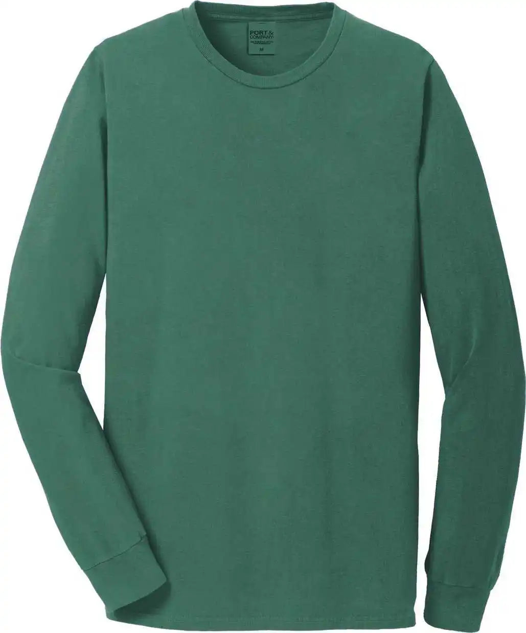 Port & Company Pc099ls Beach Wash Garment-dyed Long Sleeve Tee - Nordicgrn