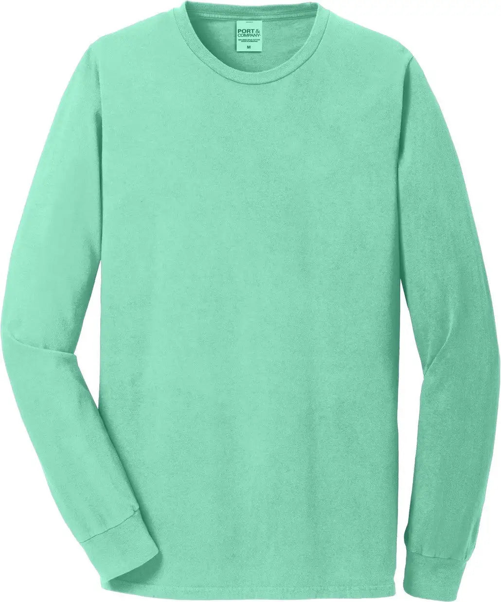 Port & Company Pc099ls co Beach Wash Garment-dyed Long Sleeve Tee - Jadeite