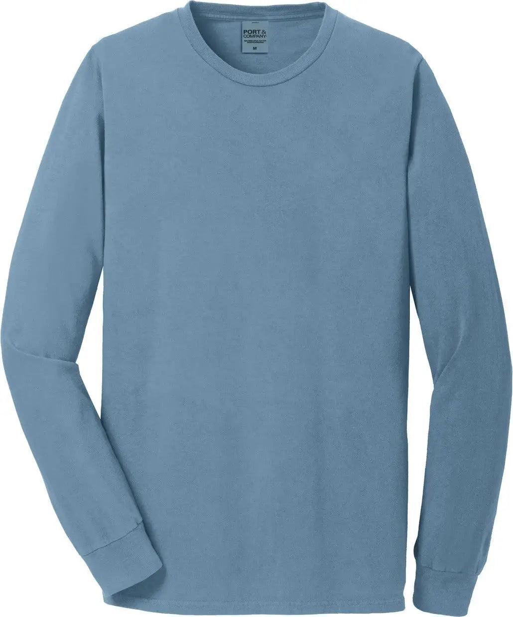Port & Company Pc099ls co Beach Wash Garment-dyed Long Sleeve Tee - Mist