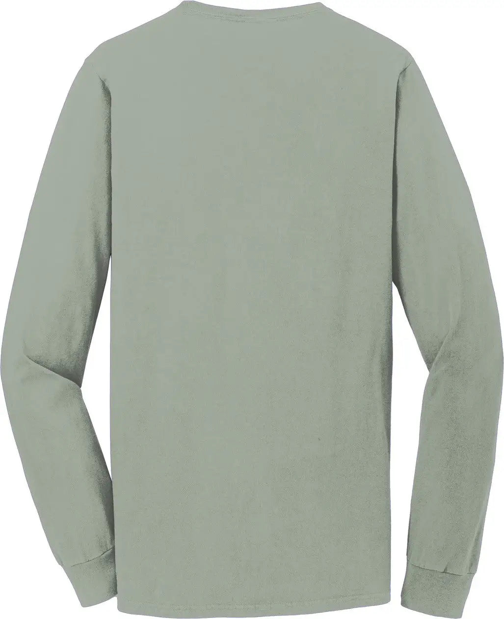 Port & Company Pc099ls co Beach Wash Garment-dyed Long Sleeve Tee - Dove Gray