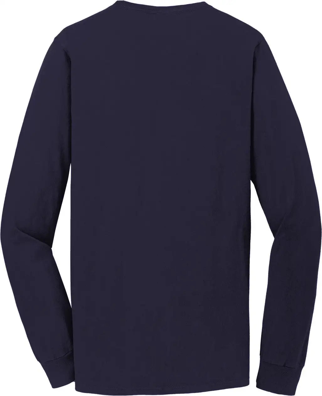 Port & Company Pc099ls co Beach Wash Garment-dyed Long Sleeve Tee - True Navy