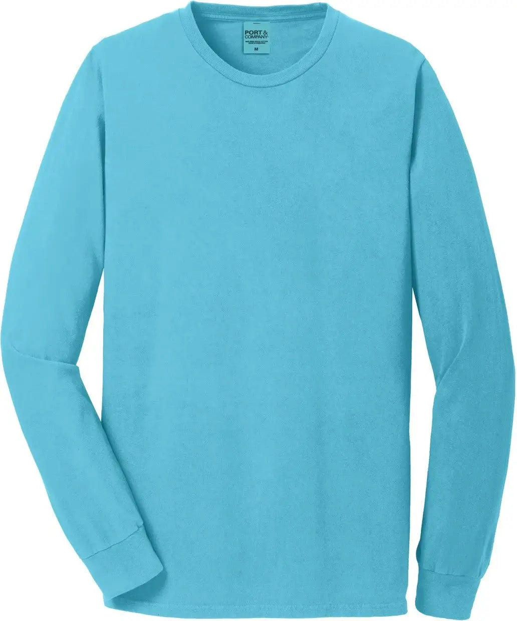 Port & Company Pc099ls co Beach Wash Garment-dyed Long Sleeve Tee - Tidal Wave