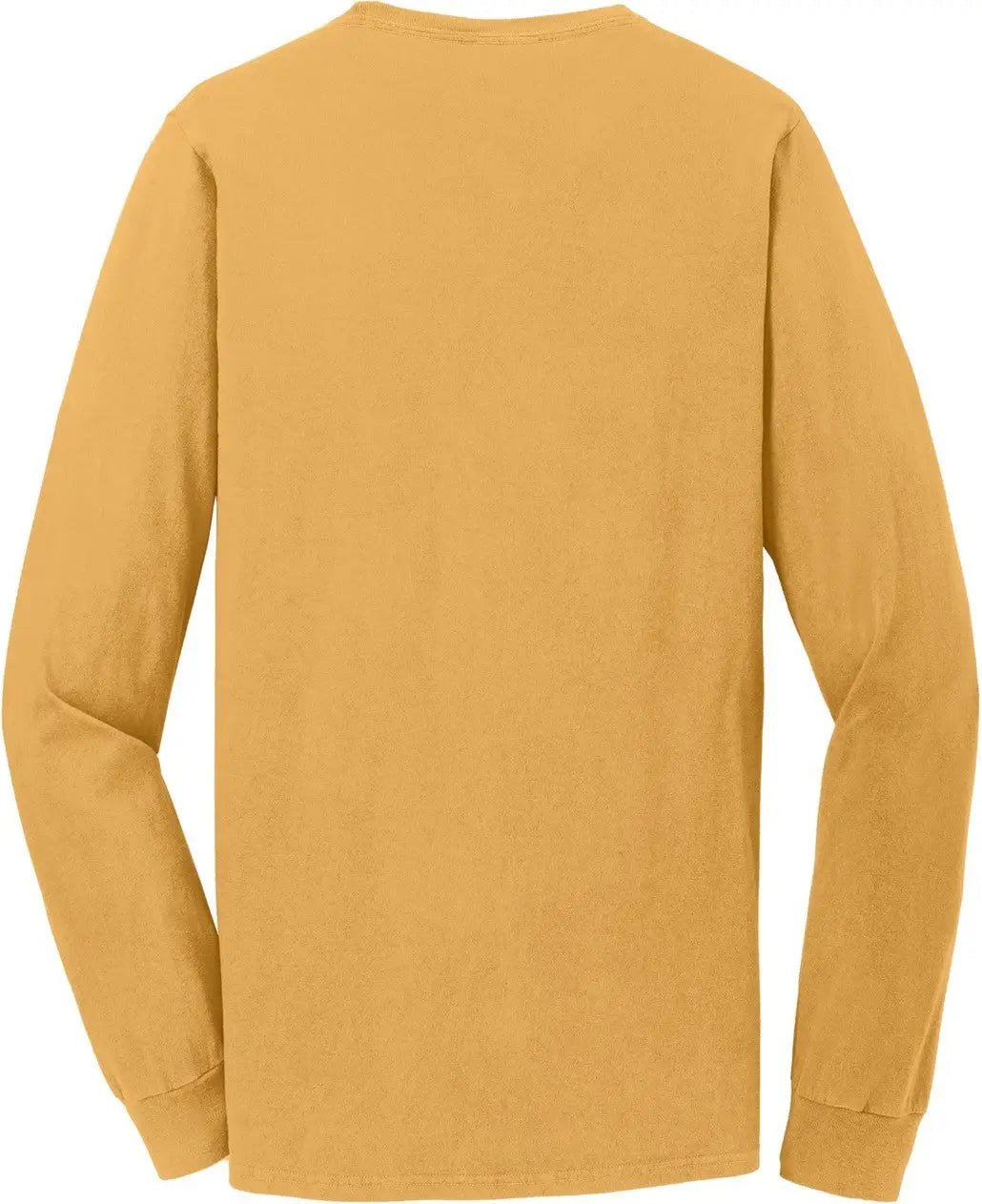 Port & Company Pc099ls co Beach Wash Garment-dyed Long Sleeve Tee - Dijon