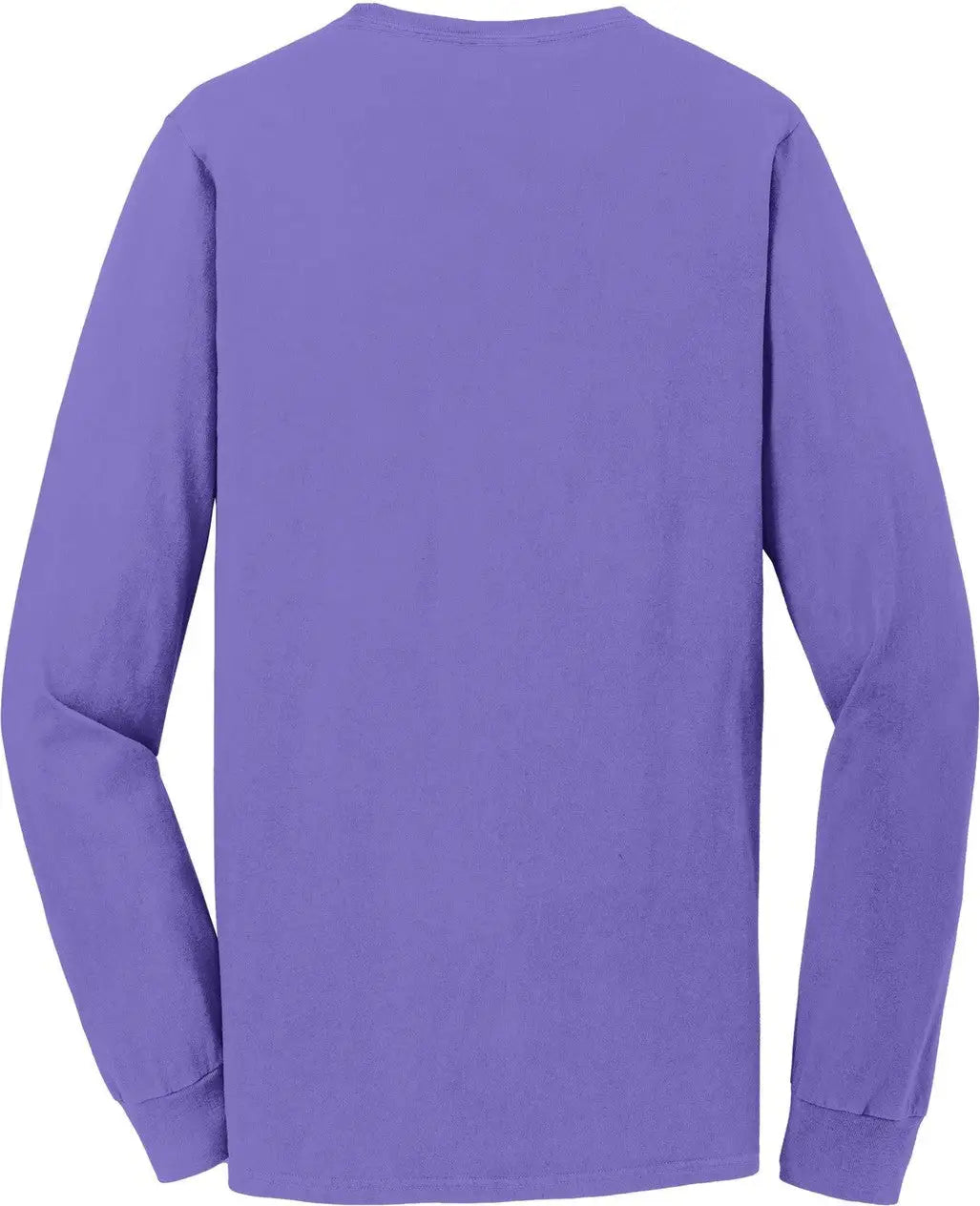 Port & Company Pc099ls co Beach Wash Garment-dyed Long Sleeve Tee - Amethyst - Adult s