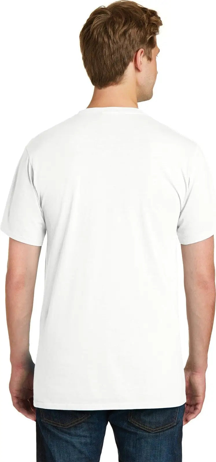 Port & Company Pc099p co Beach Wash Garment-dyed Pocket Tee - White