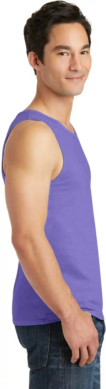 Port &amp; Company Pc099tt Beach Wash Garment Dyed Tank Amethyst