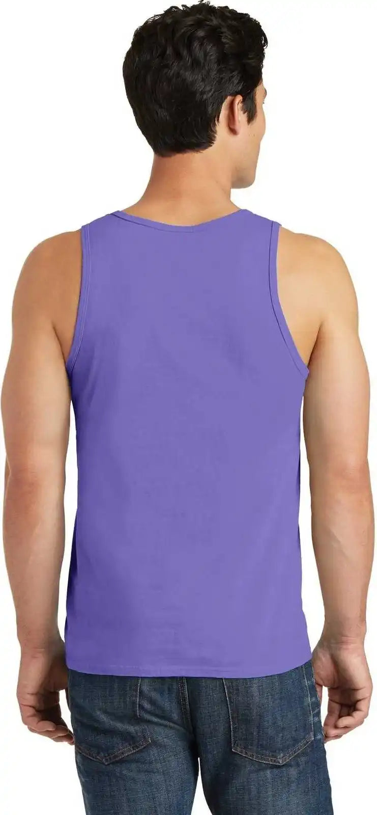 Port &amp; Company Pc099tt Beach Wash Garment Dyed Tank Amethyst