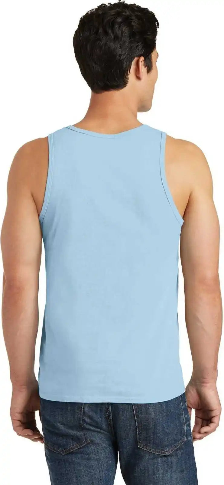 Port & Company Pc099tt Beach Wash Garment Dyed Tank Glacier