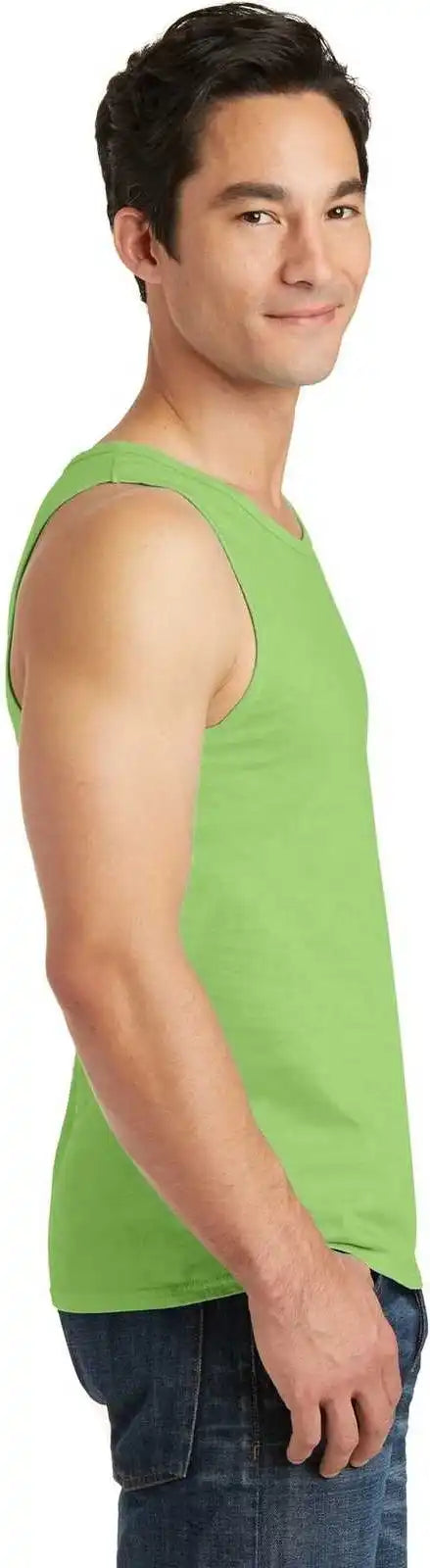 Port &amp; Company Pc099tt Beach Wash Garment-dyed Tank - Limeade