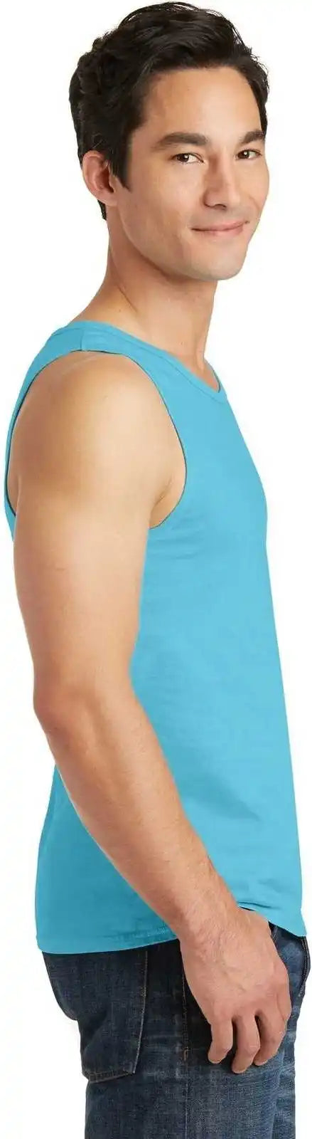 Port &amp; Company Pc099tt Beach Wash Garment-dyed Tank - Tidal Wave