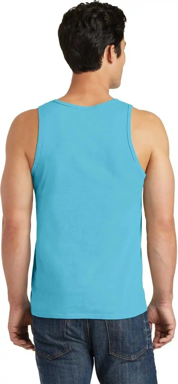 Port &amp; Company Pc099tt Beach Wash Garment-dyed Tank - Tidal Wave