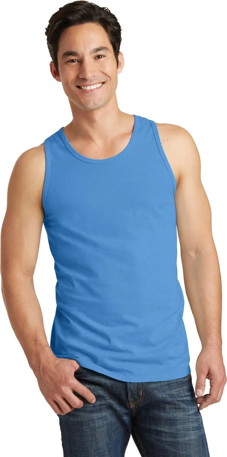 Port & Company Pc099tt co Beach Wash Garment-dyed Tank - Blue Moon - Adult s