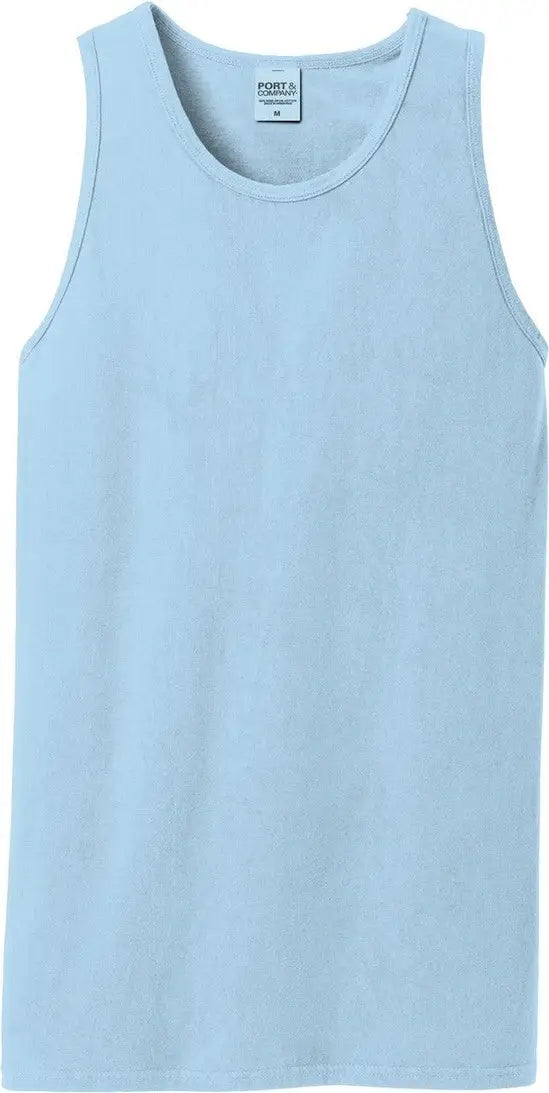 Port & Company Pc099tt co Beach Wash Garment-dyed Tank - Glacier