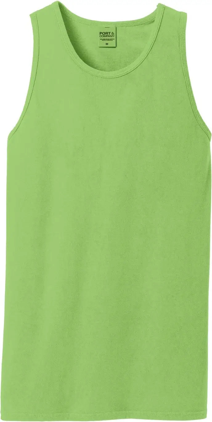 Port & Company Pc099tt co Beach Wash Garment-dyed Tank - Limeade