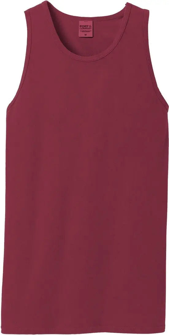 Port & Company Pc099tt co Beach Wash Garment-dyed Tank - Merlot